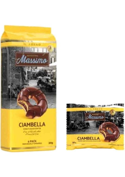 Ciambella Coco Donutcake 6 Lı