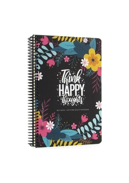 Best Notes A4 Çizgili Spiralli Karton Kapaklı Defter 100 Yaprak