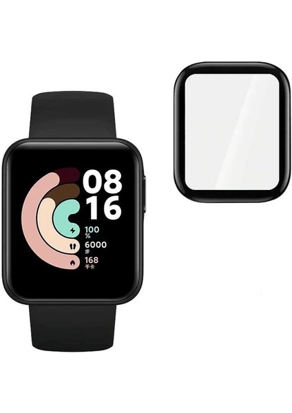 Xiaomi Mi Watch Lite Fiber Nano Ekran Koruma Siyah