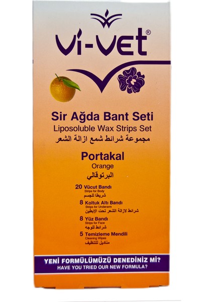Ağda Bandı Vücut 41 Li Portakal