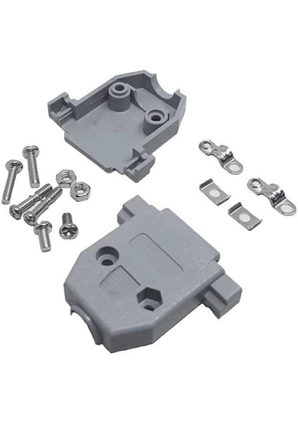 25 Pin Dişi D-Sub Konnektör+Kapak