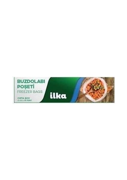 Buzdolabı Poşeti Orta Boy 30LU 5 Paket