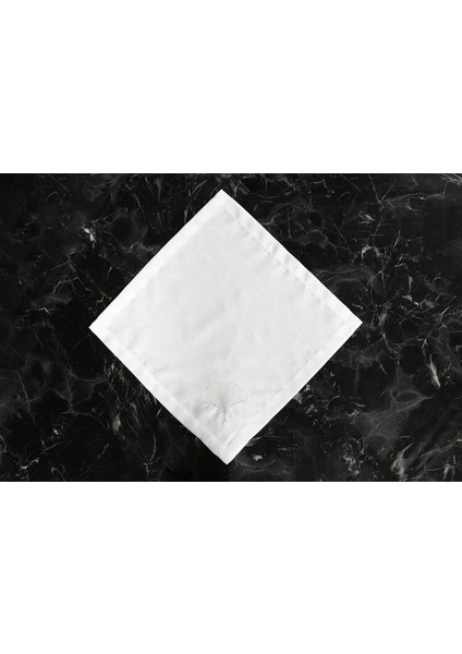 Caka Home 2 Li Peçete Zikzak Nakışlı Keten Efektli fiyatları