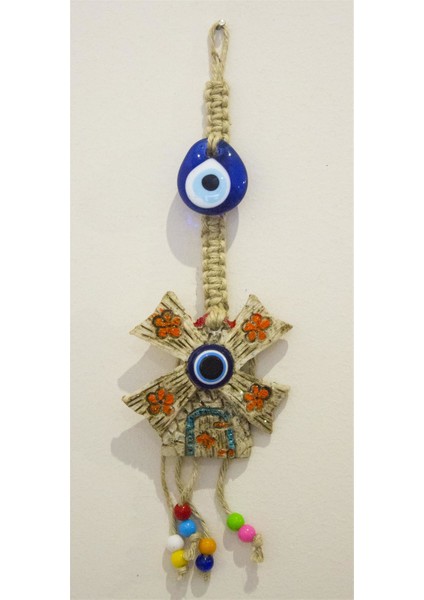 Antioch Artdesign Nazar Boncuklu Dekoratif Gemi Dümeni Çapa Duvar Bahçe Balkon Süsü Ev Dekor Hediyelik Eşya modelleri