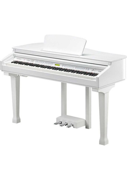 Kurzweil KAG100 Parlak Beyaz Kuyruklu Dijital Piyano fırsatları