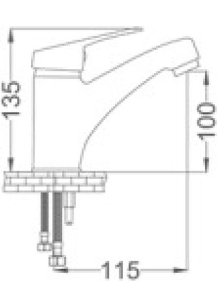 Lale Mix Yüksek Tip Lavabo Bataryası LA203 fiyatları