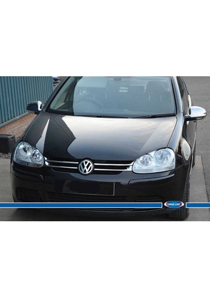 VW Golf 5 Krom Ön Panjur 4 Parça 2004-2009 Arası