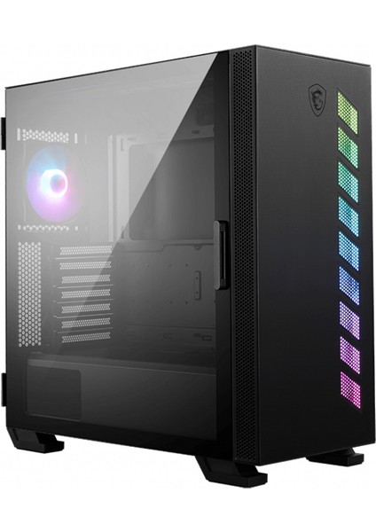 Msı Mag Vampırıc 300R Lamine Temperli Cam 1xa-Rgb Fan Atx Form Oyuncu Bilgisayar Kasası