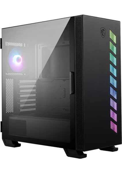 Msı Mag Vampırıc 300R Lamine Temperli Cam 1xa-Rgb Fan Atx Form Oyuncu Bilgisayar Kasası