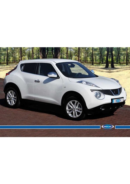 OMSA Nissan Juke Krom Far Çerçevesi 2 Parça 2010-2014 Arası