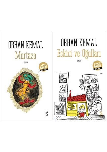 Orhan Kemal 2 Kitap Set (Cep Boy) / Murtaza - Eskici ve Oğulları