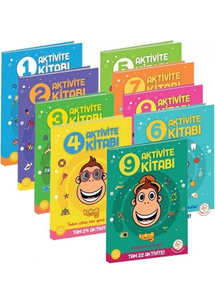Kukuli 9 Kitap Aktivite Seti