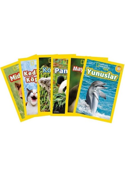 National Geographic Sevimli Hayvanlar Seti 6 Kitap