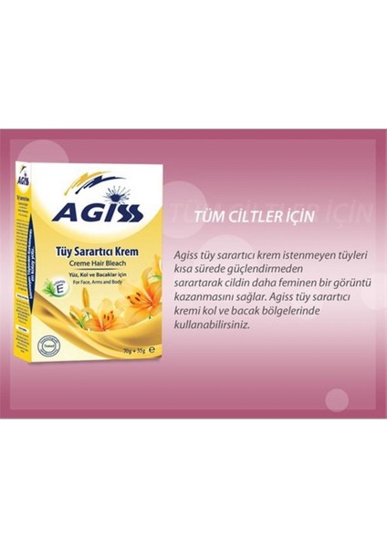 s Tüy Sarartıcı Krem 70 Gr + 35 Gr