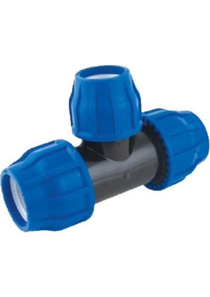 40 x 32 x 40 mm Kaplin Redüksiyonlu Geçme Te