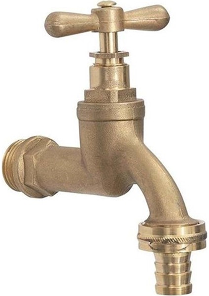 1/2" Sarı Bahçe Musluğu Rekorlu