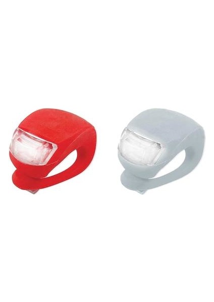 Bisiklet Silikon Far Stop Ikili Işık Seti