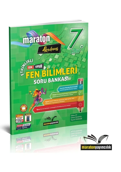 Maraton Yayıncılık 7. Sınıf Fen Bilimleri Etkinlikli Soru Bankası