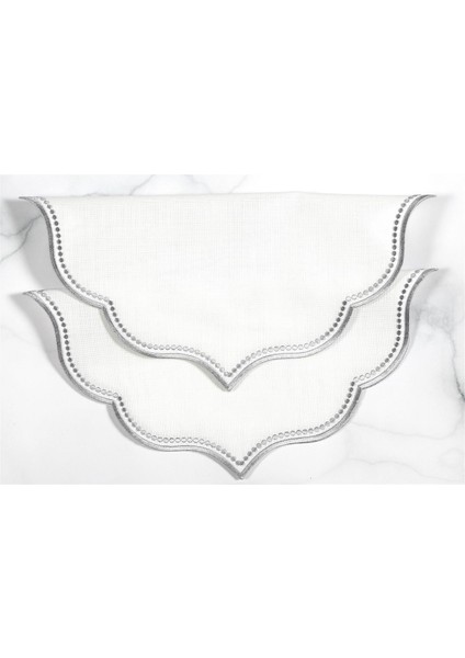 Caka Home 2'li Supla Nakışlı Oymalı Keten Efektli Gri Renkli fiyatları