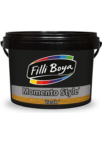 Filli Boya Momento Style Varak Metal Görünümlü Iç ve Dış Cephe Dekoratif Boya 2.5 Lt