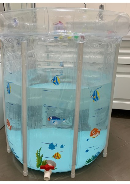 Bebek Aktivite Şişme Havuz Mavi Simitli Set fırsatları