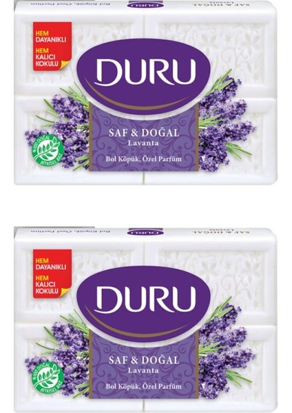Saf Doğal Lavanta Sabun 600 gr x 2'li Set