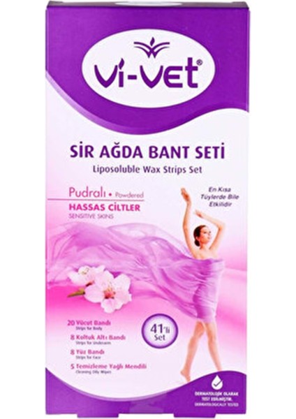 Vi Vet Ağda Bandı Vücut 41LI Pudralı