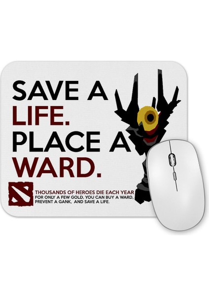 Dota 2 Art Of Ward Mouse Pad