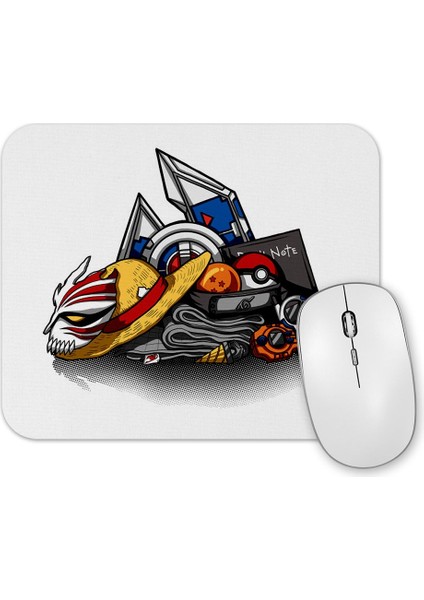 Anime Stuff Mouse Pad