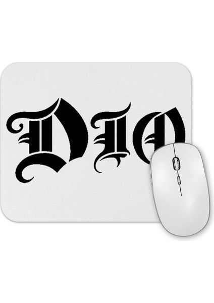 Dio Logo Rainbow Black Sabbath Iron Maiden Saxon Wasp Scorpions Accept Mouse Pad