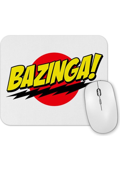 Big Bang Sheldon Cooper Bazinga Mouse Pad