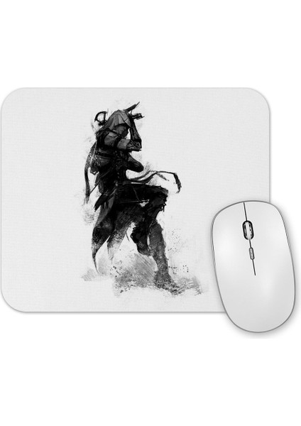 Assassins Creed Dark Black Mouse Pad