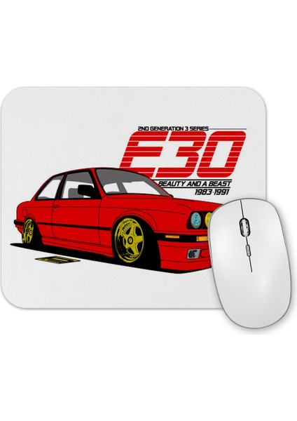 Bmw E30 Beauty Mouse Pad