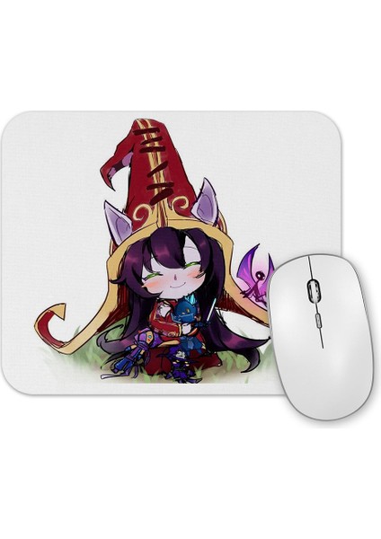 Laying Lulu Mouse Pad
