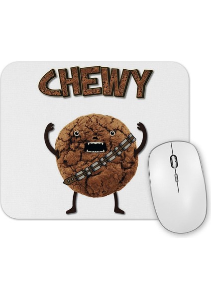 Ciplak Çikolatalı Kurabiye Wookie Kurabiye Canavarı Mouse Pad
