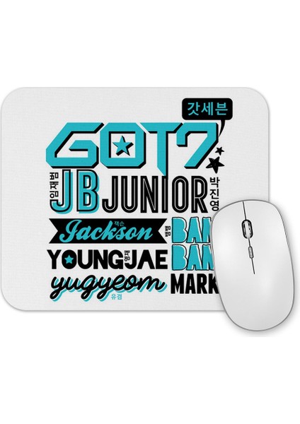 Got7 Collage Mouse Pad