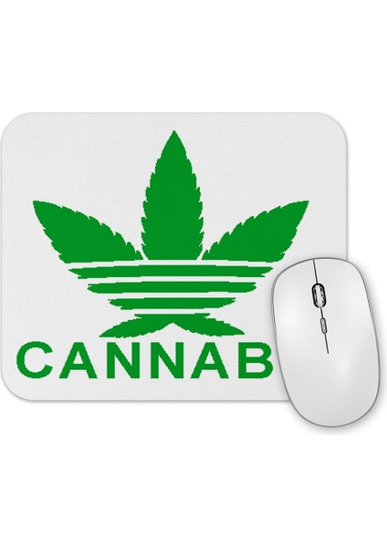 Cannabis Logo Mouse Pad