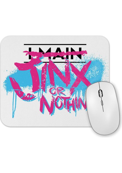 League Of Legend Jinx Or Nothing Mouse Pad