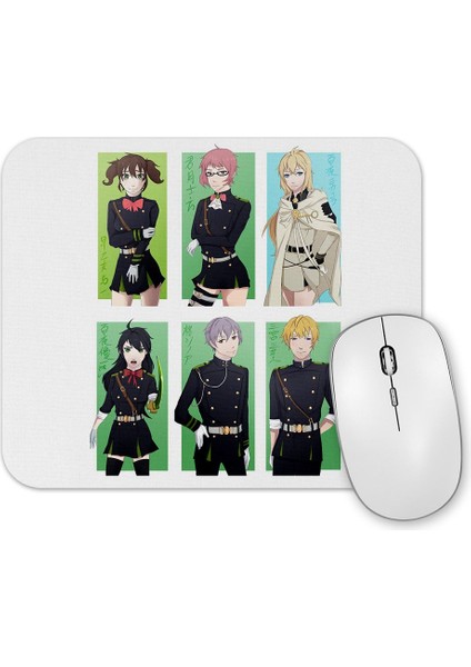 Owari No Serapy Death Note Hellsing One Piece Mouse Pad