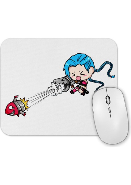 League Of Legends Lol Jinx Mouse Pad