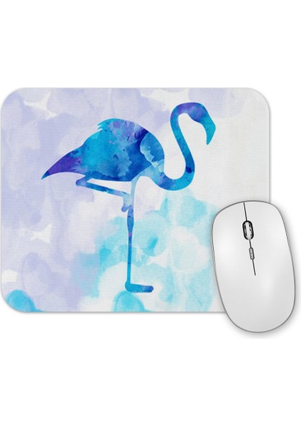 Flamingo Bulutlarda Mouse Pad