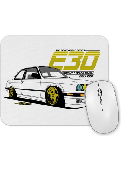 Bmw E30 Beautymouse Pad
