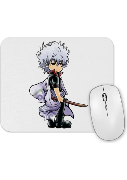 Baskı Dükkanı Gintama Gintoki Mouse Pad