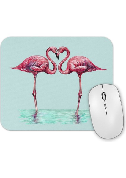 Ask Kuşları Flamingo 4 Mouse Pad