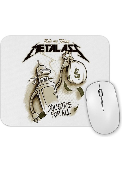 Metal Ass Mouse Pad