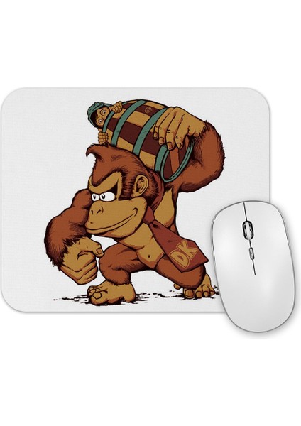 Varil ve Goril Mouse Pad