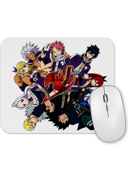 Fairy Tail Anime Erza Scarlet Happy Lisanna Straus Mouse Pad