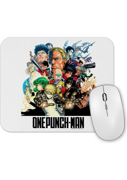One Punch Man Saitama Genos Mouse Pad
