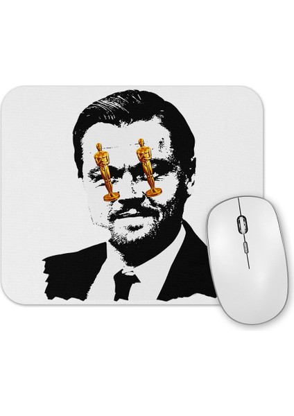 Oscar Goes To Leonardo Di Caprio Mouse Pad