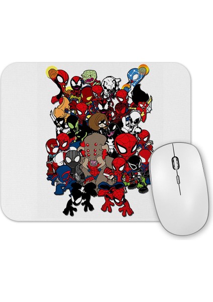 Spider Man Face Örümcek Adam Mouse Pad
